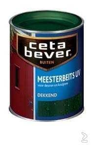 CetaBever Meesterbeits UV Dekkend - 750ml - Geldersblauw 906, Verzenden, Nieuw