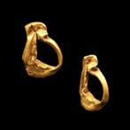 Oud-Romeins Goud Oorbel (1x) - 2.2 cm (Zonder minimumprijs)