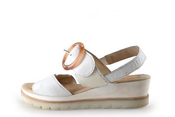 Gabor Sandalen in maat 40½ Wit, Kleding | Dames, Schoenen, Verzenden, Wit, Gabor, Sandalen of Muiltjes