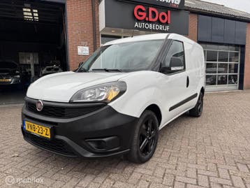 Fiat Doblò Cargo 1.6 MJ L1H1 129000 km NAP, Euro 6, Wit, Nieuw, Lease