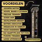 2dekans | 7-in-1 Baardtrimmer Mannen + Standaard - Trimmer, Ophalen of Verzenden, Zo goed als nieuw