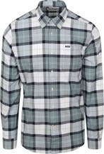 Barbour Shirt Lewis Tailored Northshore Tartan maat L Heren, Verzenden, Nieuw, Grijs, Barbour