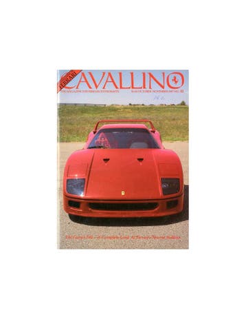 1987 FERRARI CAVALLINO MAGAZINE USA 41, Nieuw, Ferrari, Author