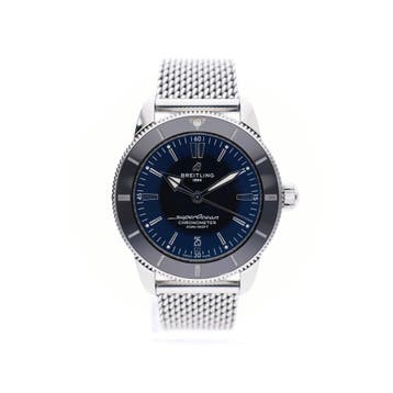 Breitling Superocean Heritage II 44mm AB2030; Automatisch..., Ophalen of Verzenden, Zo goed als nieuw, Staal, Overige merken