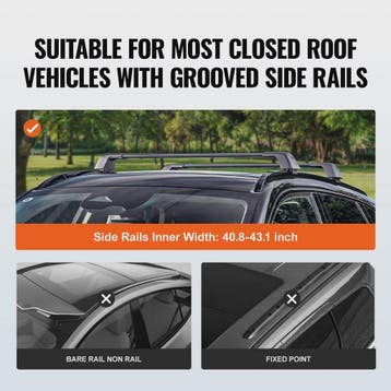 Universele Dakdragers Aluminium - Verstelbaar & Veilig voor, Auto diversen, Dakdragers, Verzenden, Nieuw