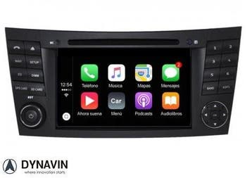 Radio Navigatie mercedes E W211 dvd carkit android 15 usb, Ophalen of Verzenden, Nieuw