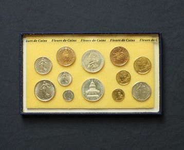 Frankrijk. Year Set (FDC) 1987 (12 monnaies) dont 2 x 100
