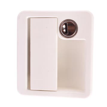 Deurslot Compleet Olympia Wit 152x120mm, Caravans en Kamperen, Nieuw