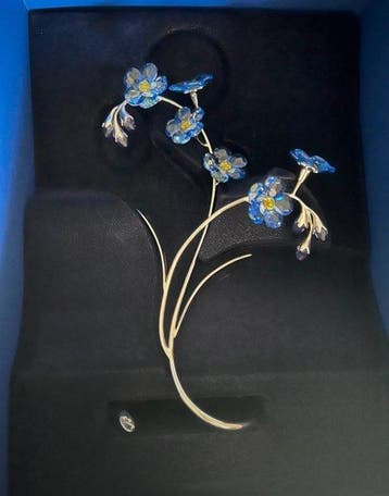 Swarovski - Beeldje - Danuba - Sapphire - 988071 - Kristal,