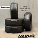 185/50/16 91H Bridgestone turanza 001 zomerbanden demo 4X, 16 inch, Nieuw, Band(en), Personenwagen
