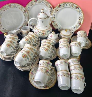 Eschenbach - Koffie- en theeservies (51) - Porselein - Groot, Antiek en Kunst