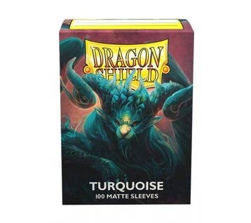 Dragon Shield Sleeves Matte Turquoise (100 pieces), Ophalen of Verzenden, Nieuw