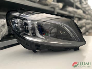 MERCEDES W205 VOLL LED MULTIBEAM KOPLAMP RECHTS A2059064206, Auto-onderdelen, Verlichting, Verzenden, Gebruikt, Mercedes-Benz