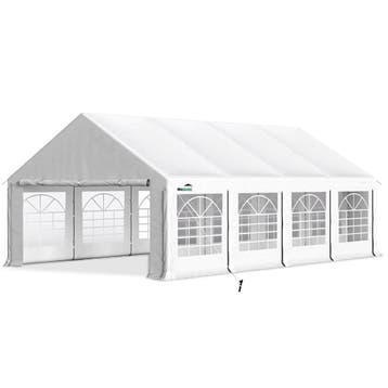 MaxxGarden Partytent 4x8m Prof 220gr 38mm (Buizententen), Tuin en Terras, Partytenten, Verzenden, Nieuw