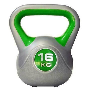 Kettlebell 16 kg Vinyl, Sport en Fitness, Ophalen of Verzenden, Nieuw, Kettlebell