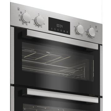 Hotpoint Inbouw Dubbele Oven DIH-82D-IX 89cm - Zilver, Witgoed en Apparatuur, Ovens, Ophalen of Verzenden, Nieuw