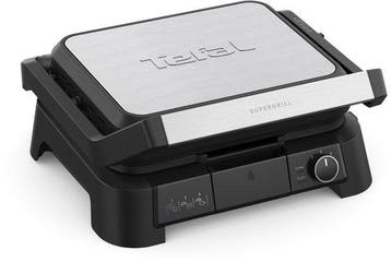 Tefal SuperGrill 3-in-1 GC510D Contactgrill - Barbecuestand, Verzenden, Nieuw