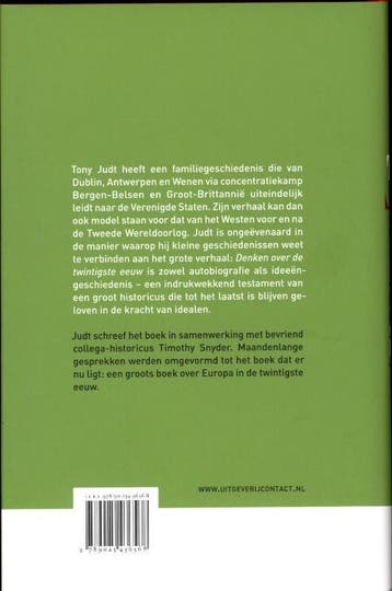 Denken over de twintigste eeuw 9789025436568 Tony Judt, Boeken, Verzenden, Gelezen, Tony Judt