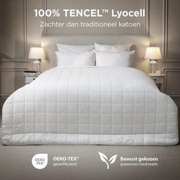 2dekans | CozySense® Verzwaringsdeken 7kg - 100% Tencel -, Ophalen of Verzenden, Zo goed als nieuw, Wit