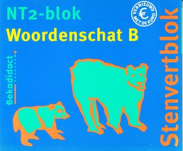 Stenvert NT2 Blok Woordenschat B, Boeken, Verzenden, Nieuw