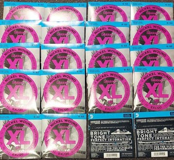 DAddario EXL120 009-042 - 20 Sets of Strings for Electrical, Nieuw