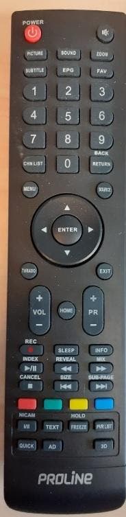 Afstandsbediening Proline L4930FHD, Ophalen of Verzenden, Nieuw, Origineel