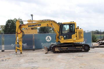 Veiling: Rupsgraafmachine Komatsu PC138US-11 Diesel 72.6kW 2, Ophalen, Graafmachine
