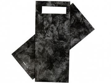 Specipack Pochet - marble zwart + wit servet - 500 stuks, Ophalen of Verzenden