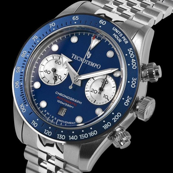 Tecnotempo - Automatic MECA CHRONO - Limited Edition - -, Sieraden, Tassen en Uiterlijk, Horloges | Heren