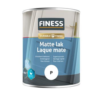 Finess Finess matte lak waterbasis 750 ml, warm rood, Verzenden, Nieuw