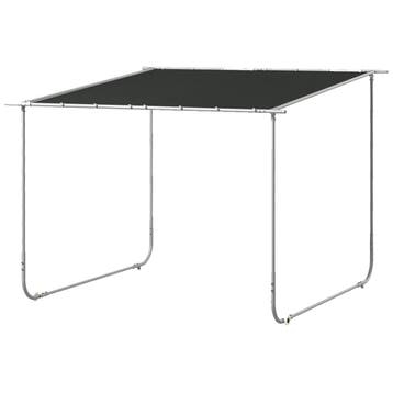 Paviljoen Pergola Ca. 3 X 3 M Terrasoverkapping Met UV-besch, Verzenden
