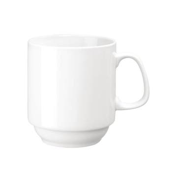 Mokken | WHITEWARE | Porselein | Wit | 28.4cl | 12 Stuks |, Verzenden, Nieuw in verpakking