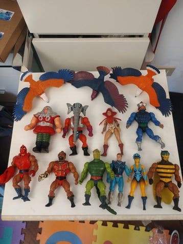 Mattel - Speelgoed Masters of the Universe - lotto di 13