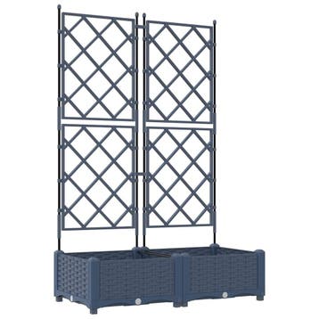 Plantenbak met klimrek 80cm - Retourdeal 34% Korting, Tuin en Terras, Kunststof, Ophalen of Verzenden, Zo goed als nieuw, 60 tot 100 cm