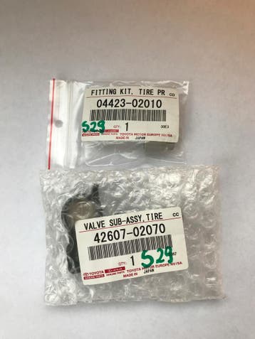 TPMS druksensor Toyota Lexus OEM 42607-02070, Verzenden, Gebruikt
