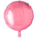 Folieballon rond roze, Verzenden, Nieuw, Versiering, Overige