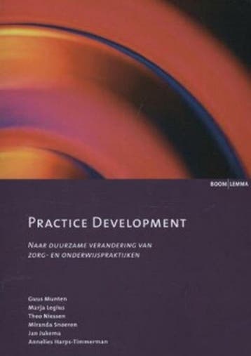 9789059319011 Practice development | Tweedehands, Verzenden, Zo goed als nieuw, Guus Munten