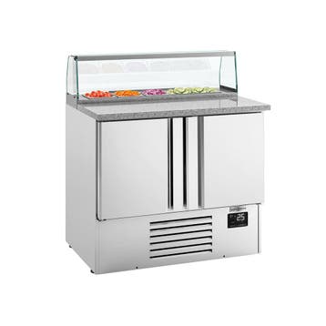 GGM Gastro | Saladette Premium PLUS - 978mm - 2 deuren - met, Verzenden