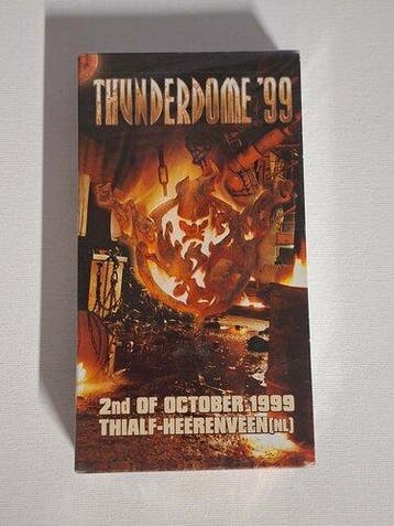 Thunderdome 99 2nd of october 1999 VHS geseald, Verzenden, Nieuw in verpakking