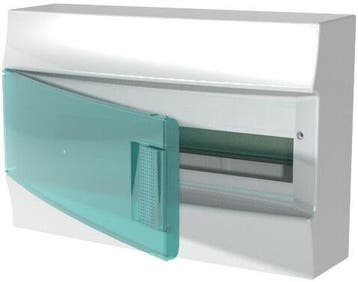 ABB mistral IP41 Groepenkast met deur leeg, 1 rij 18, Doe-het-zelf en Verbouw, Elektra en Kabels, Nieuw