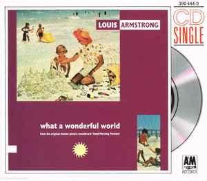 3 inch cds - Louis Armstrong - What A Wonderful World, Cd's en Dvd's, Verzenden, Zo goed als nieuw, Jazz en Blues