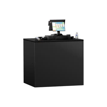 GGM Gastro | Kassa-sectie MADRID & 3 laden - 1000mm - zwart, Verzenden, Nieuw in verpakking, Meubilair