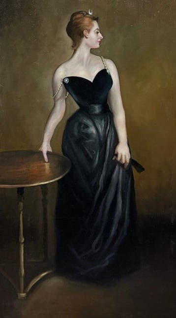 École Européene (XX), After John S. Sargent - Madame X - XXL