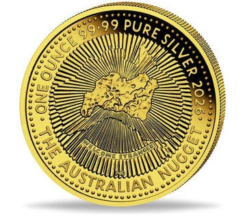 Australië. 1 Dollar 2026 – 40th Anniversary of the Nugget –