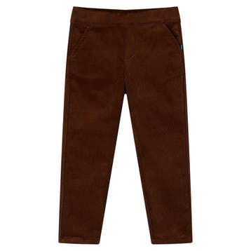 vidaXL Kinderbroek 104 cognackleurig, Verzenden, Nieuw