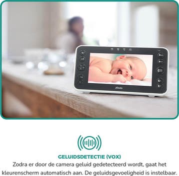 Alecto DVM200XL - Babyfoon met Camera - Groot scherm - Op af, Verzenden, Zo goed als nieuw