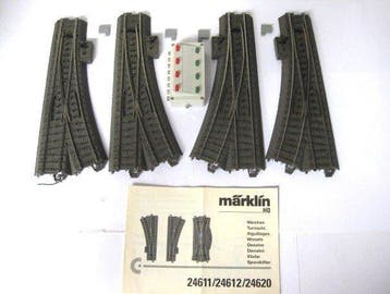 Märklin H0 - 24611, 24612, 72710, 74490, 74491 -, Hobby en Vrije tijd, Modeltreinen | H0, Nieuw