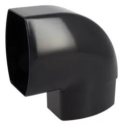 NICOLL Techtan Ovation LG38 PVC-Ti bocht vert. 90° 105x76, Ophalen of Verzenden, Nieuw