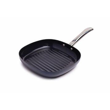Nexxt Grillpan Ø26 cm - Geschikt voor alle warmtebronnen, Witgoed en Apparatuur, Grillplaten, Verzenden, Nieuw