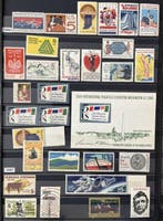 Wereld - Canada USA Australia Belgium Middenperiode, Gestempeld